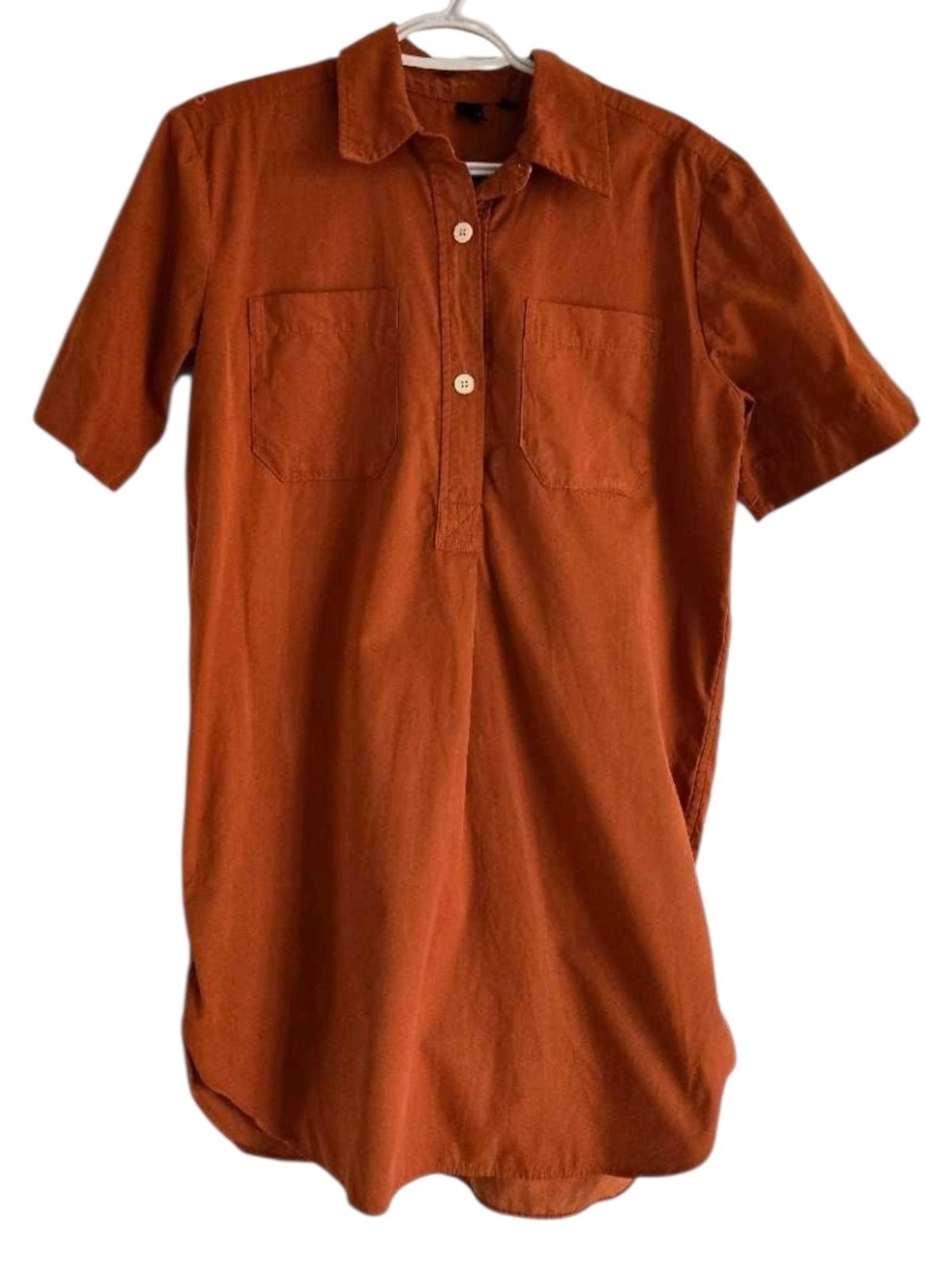 Simon's Icone Terracotta Shirt Dress